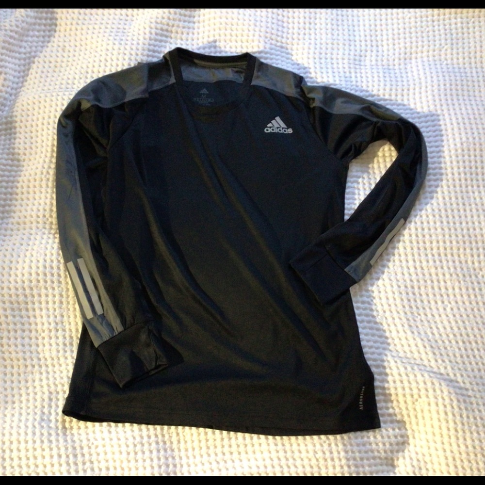 Adidas Aeroready long sleeve running shirt.